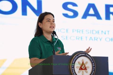 Photo from Inday Sara Duterte FB page